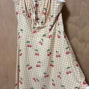 NWT Size 1x cherry print dress